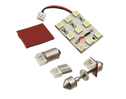 Освещение для автомобиля: set DC 12V 9LED 5050 10Lm 1,4W CW Освещение для автомобиля: set DC 12V 9LED 5050 10Lm 1,4W CW
