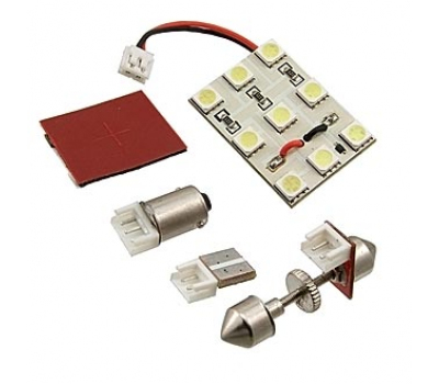 Освещение для автомобиля: set DC 12V 9LED 5050 10Lm 1,4W CW Освещение для автомобиля: set DC 12V 9LED 5050 10Lm 1,4W CW