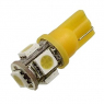 Освещение для автомобиля: T10 0.6W 5LED 5050 45Lm                           