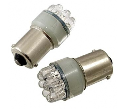 Освещение для автомобиля: 1156 DC 12V 9LED F5 3Lm 0,5W R Освещение для автомобиля: 1156 DC 12V 9LED F5 3Lm 0,5W R