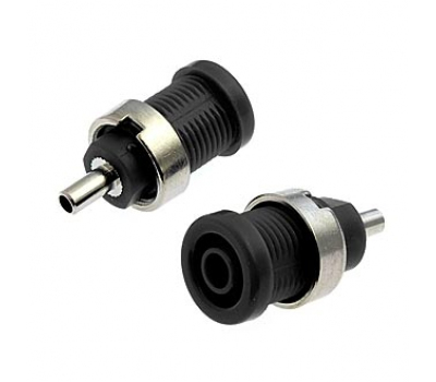 Клемма: ZP014 4mm Panel-mount Socket,BLACK Клемма: ZP014 4mm Panel-mount Socket,BLACK