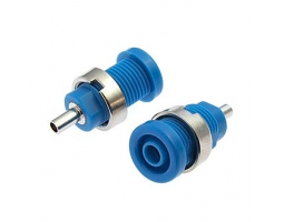 Клемма: Z014 4mm panel jack BLUE Клемма: Z014 4mm panel jack BLUE