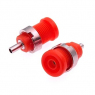 Клемма: Z014 4mm panel jack RED                           