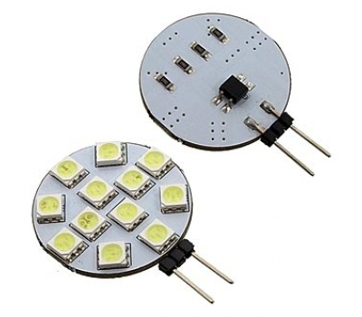 Освещение для автомобиля: G4 AC-DC 12V 12LED 5050 10Lm 0,7W W Освещение для автомобиля: G4 AC-DC 12V 12LED 5050 10Lm 0,7W W