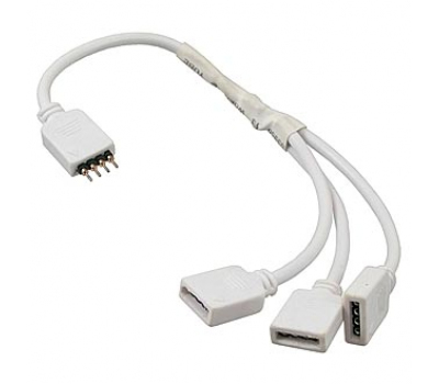 Светодиодная лента: RGB adapter 1x3 4p L300mm Светодиодная лента: RGB adapter 1x3 4p L300mm