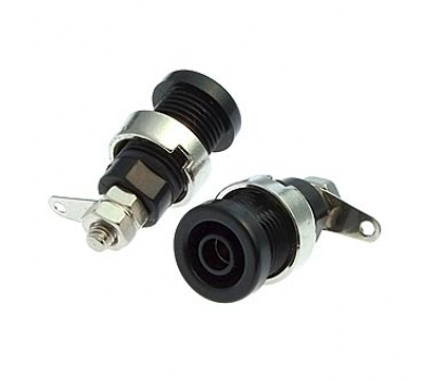 Клемма: Z016 4mm panel jack BLACK Клемма: Z016 4mm panel jack BLACK
