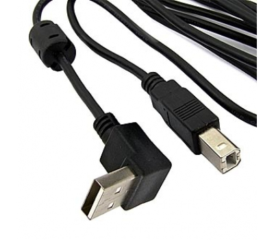 Компьютерный шнур: USB-A M-R USB-B M 1.8m F