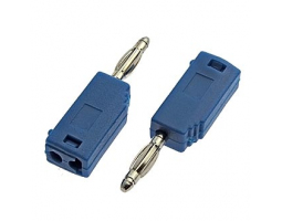 Клемма: Z027 2mm Stackable Plug BLUE                      