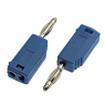 Клемма: ZP-027 2mm Stackable Plug BLUE                    