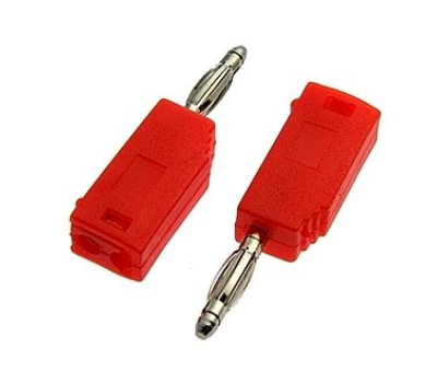 Клемма: ZP-027 2mm Stackable Plug RED Клемма: ZP-027 2mm Stackable Plug RED