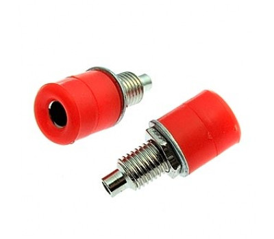 Клемма: ZP-031 4mm Socket RED