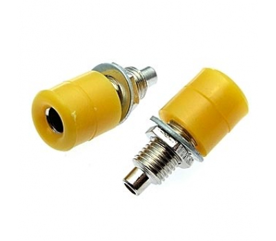 Клемма: Z031 4mm Socket YELLOW
