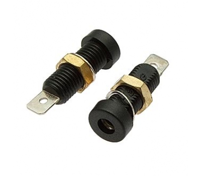 Клемма: ZP-032 4mm Socket BLACK Клемма: ZP-032 4mm Socket BLACK