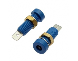 Клемма: ZP-032 4mm Socket BLUE                            