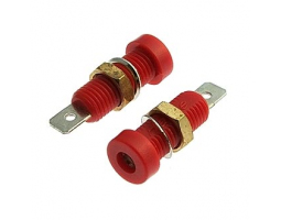 Клемма: ZP-032 4mm Socket RED Клемма: ZP-032 4mm Socket RED