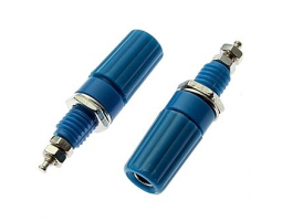 Клемма: ZP-019 4mm Binding Post BLUE                      