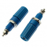 Клемма: ZP-019 4mm Binding Post BLUE                      