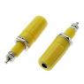 Клемма: Z019 4mm Binding Post YELLOW                      