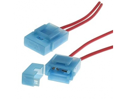 Держатель: Fuse holder, plastic, Cu 10CM Держатель: Fuse holder, plastic, Cu 10CM