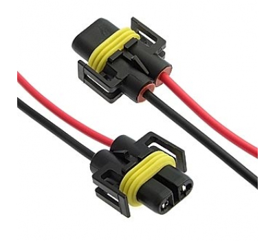 Соединитель автомобильный: H8/H11 F plastic, Cu 10CM
