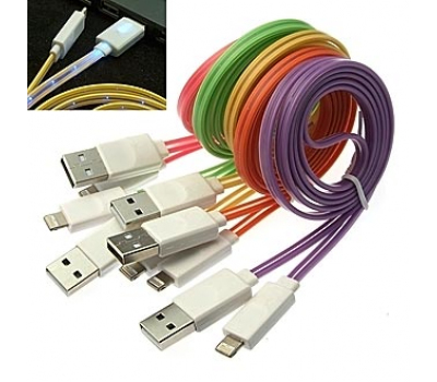 Шнур для мобильных устройств: USB to iPhone 5 light line 1m