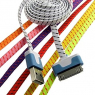 Шнур для мобильных устройств: USB to iPhone4 Flat braid 1m                      