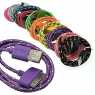 Шнур для мобильных устройств: USB to iPhone4 Round braid 1m                     