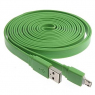 Шнур для мобильных устройств: USB to MicroUSB big Flat 3m                       