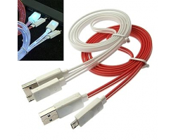 Шнур для моб. устр.: USB to MicroUSB light line1m                      