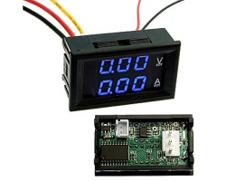 Прибор цифровой: 0-100V 0-10A Blue                                 