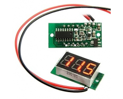 Прибор цифровой: 3-Digit module Red LED (4.5-30V)                  