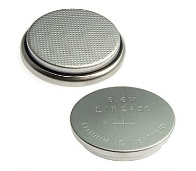 Аккумулятор: LIR2450 Li-ion 24.5*5.0 3,6V 110mah Аккумулятор: LIR2450 Li-ion 24.5*5.0 3,6V 110mah