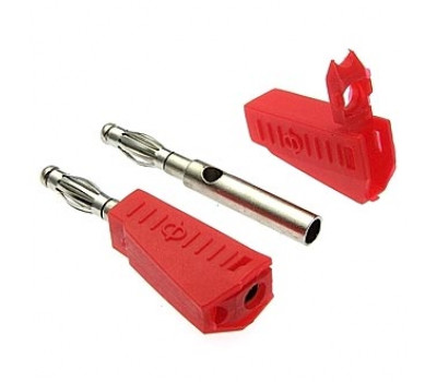 Клемма: Z040 4mm Stackable Plug RED