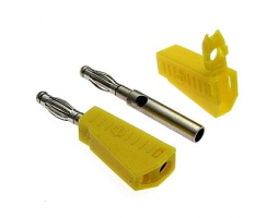 Клемма: Z040 4mm Stackable Plug YELLOW                    