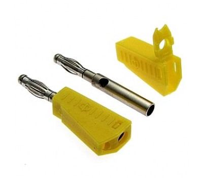 Клемма: ZP-040 4mm Stackable Plug YELLOW