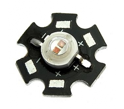 Мощные светодиоды: 5WR 5V 100-120LM red Мощные светодиоды: 5WR 5V 100-120LM red