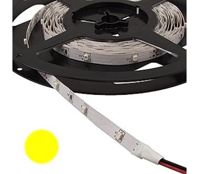 Светодиодная лента: 3528 150LED IP33 12V*12W YELLOW Светодиодная лента: 3528 150LED IP33 12V*12W YELLOW