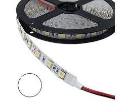 Светодиодная лента: 5050 300LED IP33 12V*72W WHITE Светодиодная лента: 5050 300LED IP33 12V*72W WHITE