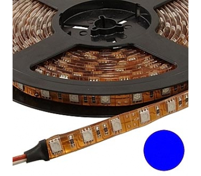 Светодиодная лента: 5050 300LED IP65 12V*72W BLUE Светодиодная лента: 5050 300LED IP65 12V*72W BLUE