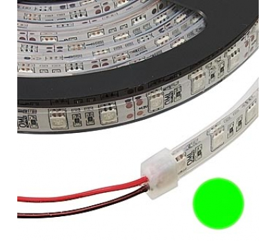 Светодиодная лента: 5050 300LED IP68 12V*72W GREEN Светодиодная лента: 5050 300LED IP68 12V*72W GREEN