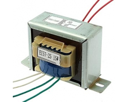 Трансформатор: EI57*25 220v to 2x12v 15W Трансформатор: EI57*25 220v to 2x12v 15W
