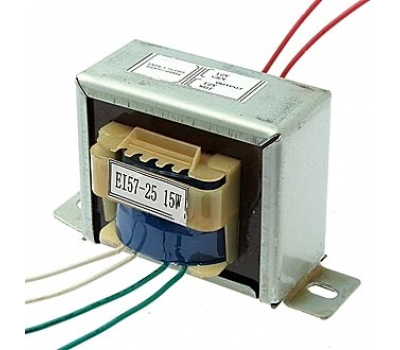 Трансформатор: EI57*25 220v to 2x12v 15W Трансформатор: EI57*25 220v to 2x12v 15W