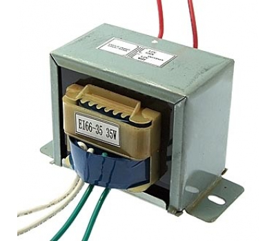 Трансформатор: EI66*35 220v to 2x12v 35W Трансформатор: EI66*35 220v to 2x12v 35W