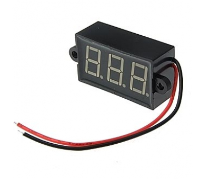 Прибор цифровой: 3.5-30VDC red IP68 (24x42mm ) Прибор цифровой: 3.5-30VDC red IP68 (24x42mm )