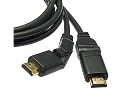 Шнур интерфейсный: HDMI to HDMI 360* 1.4v OFC 10m                    
