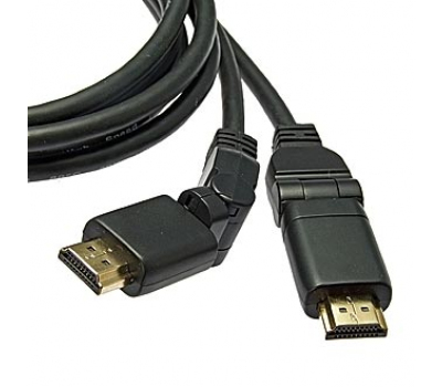 Шнур интерфейсный: HDMI to HDMI 360* 1.4v OFC 5m