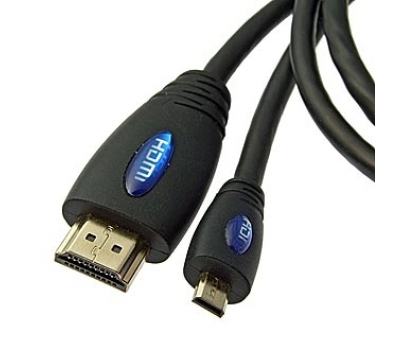 Шнур интерфейсный: Micro-HDMI to HDMI 1.4v OFC 3m