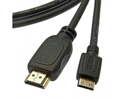 Шнур интерфейсный: Mini-HDMI to HDMI 1.4v OFC 5m                     