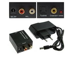 ЦАП: Digital Optical Coax to Analog RCA                
