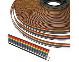 Шлейф: RC-10 Color 22AWG Cu pitch 1.7 mm                 
